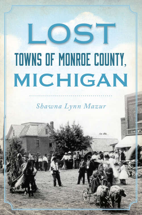 Book cover of Lost Towns of Monroe County, Michigan (Lost)