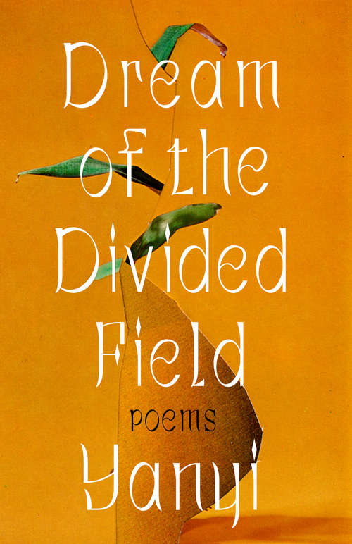 Book cover of Dream of the Divided Field: Poems