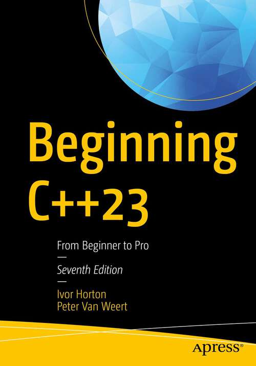 Book cover of Beginning C++23: From Beginner to Pro (7th ed.)