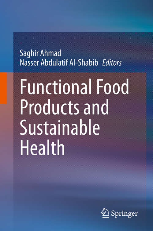 Book cover of Functional Food Products and Sustainable Health (1st ed. 2020)