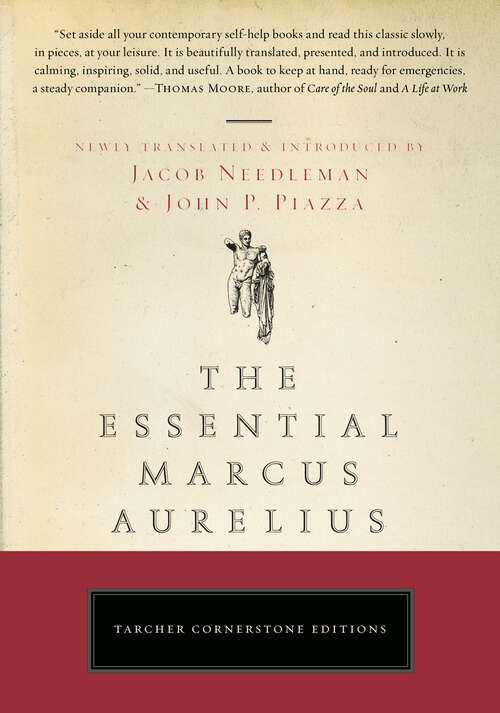 Book cover of The Essential Marcus Aurelius