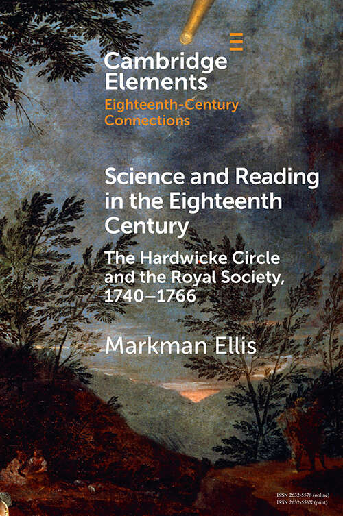 Book cover of Elements in Eighteenth-Century Connections: Science and Reading in the Eighteenth Century