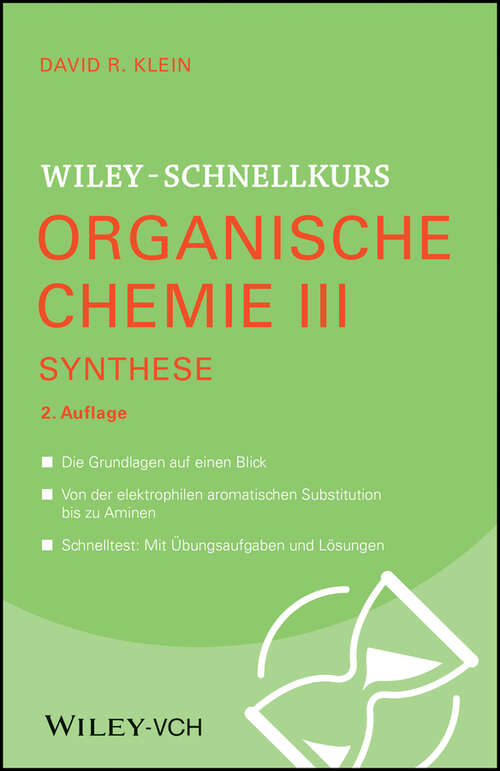 Book cover of Wiley-Schnellkurs Organische Chemie III Synthese: Synthese (2)