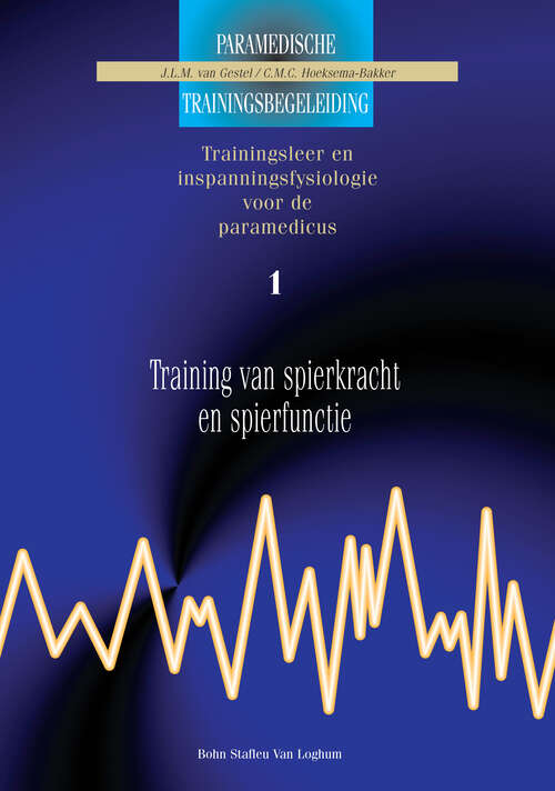 Book cover of Training van spierkracht enspierfunctie 1
