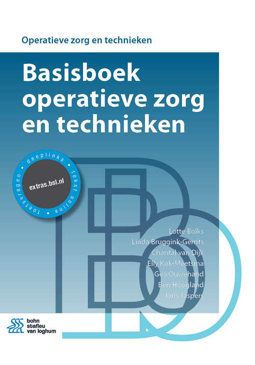 Book cover of Basisboek operatieve zorg en technieken