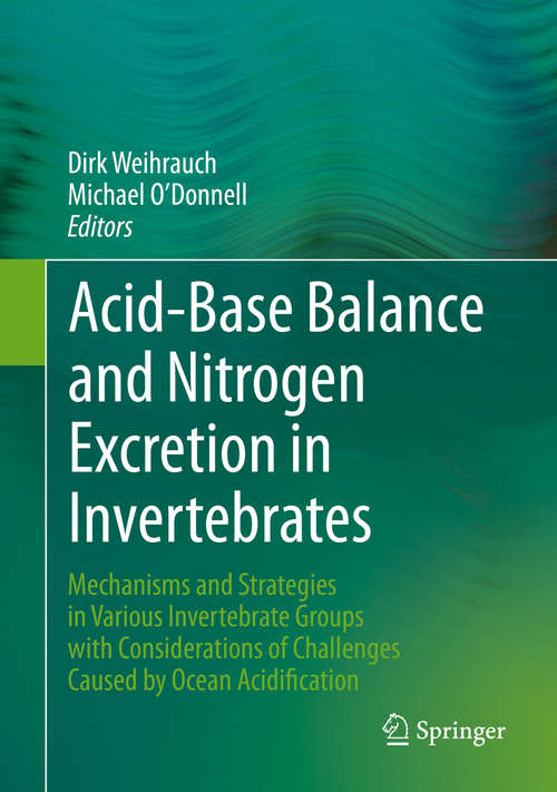 Book cover of Acid-Base Balance and Nitrogen Excretion in Invertebrates