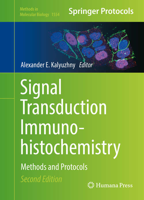 Book cover of Signal Transduction Immunohistochemistry