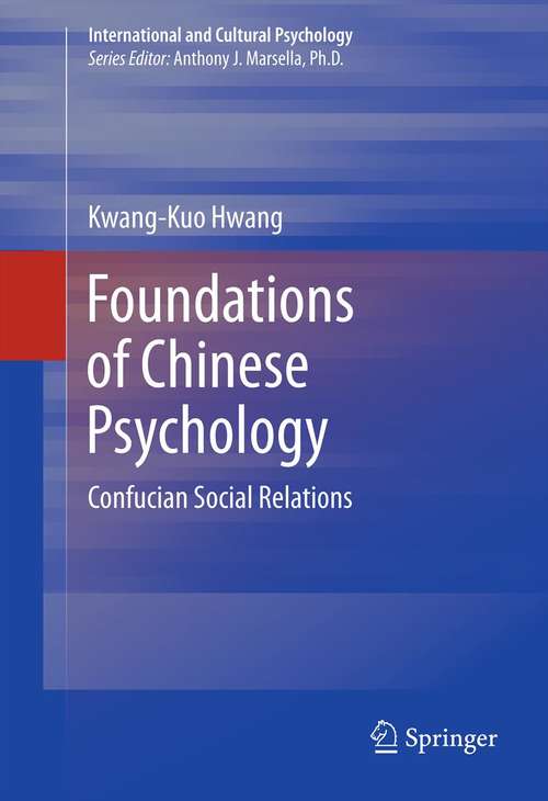 Book cover of Foundations of Chinese Psychology