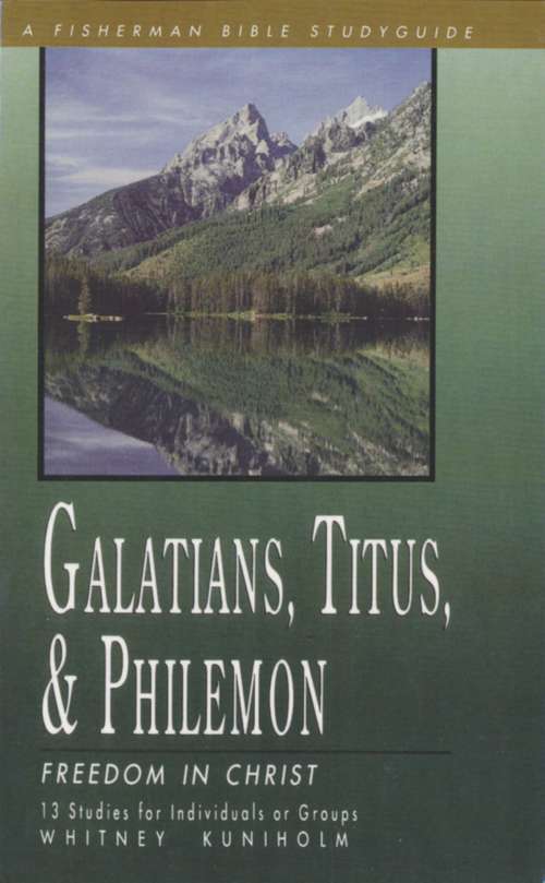 Book cover of Galatians, Titus & Philemon