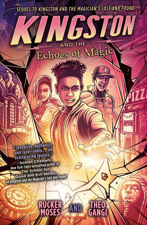 Book cover of Kingston and the Echoes of Magic
