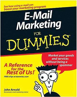 Book cover of E-Mail Marketing For Dummies