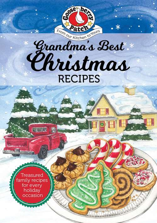 Book cover of Grandma's Best Christmas Recipes