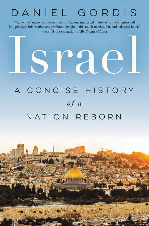 Book cover of Israel: A Concise History of a Nation Reborn