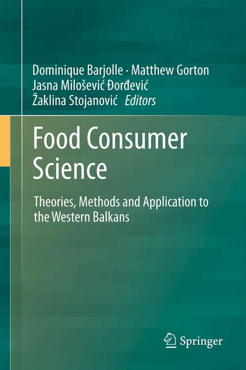 Book cover of Food Consumer Science