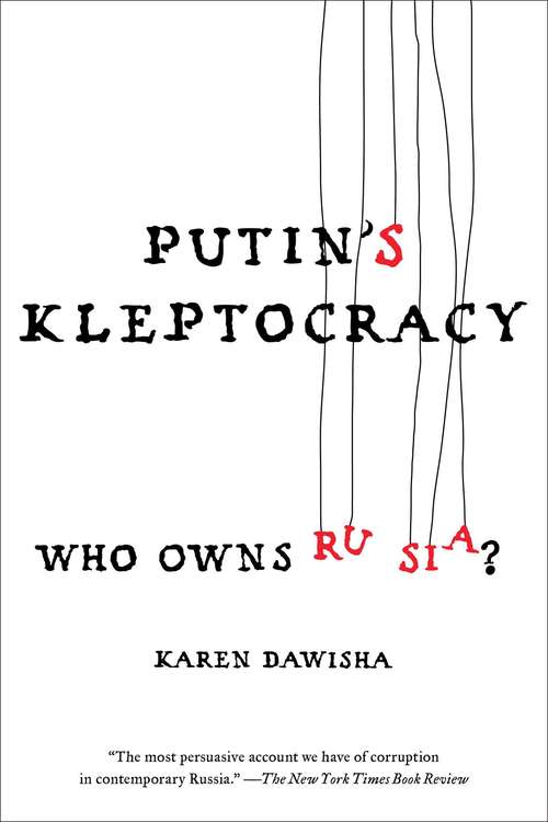 Book cover of Putin's Kleptocracy