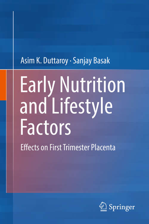 Book cover of Early Nutrition and Lifestyle Factors