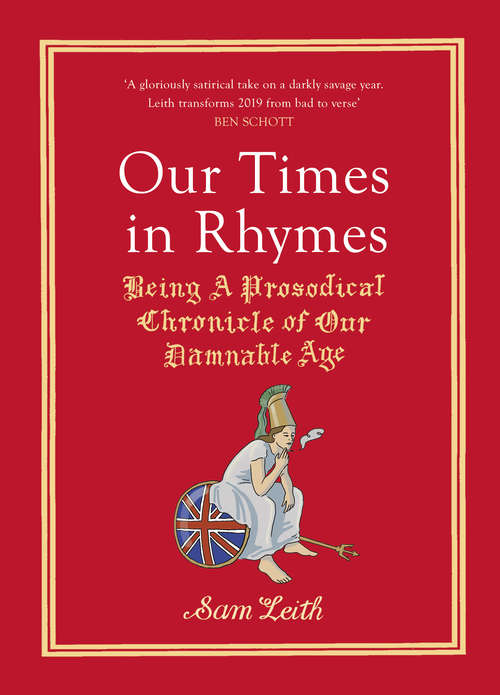 Book cover of Our Times in Rhymes: Being a Prosodical Chronicle of Our Damnable Age
