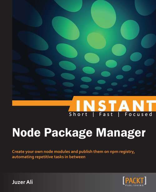 Book cover of Instant Node Package Manager