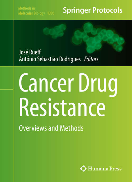 Book cover of Cancer Drug Resistance
