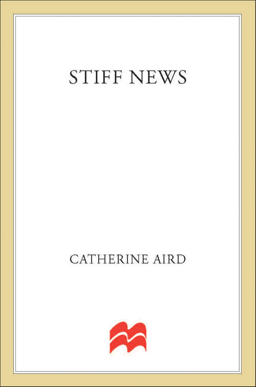 Book cover of Stiff News (Detective Chief Inspector C.D. Sloan)