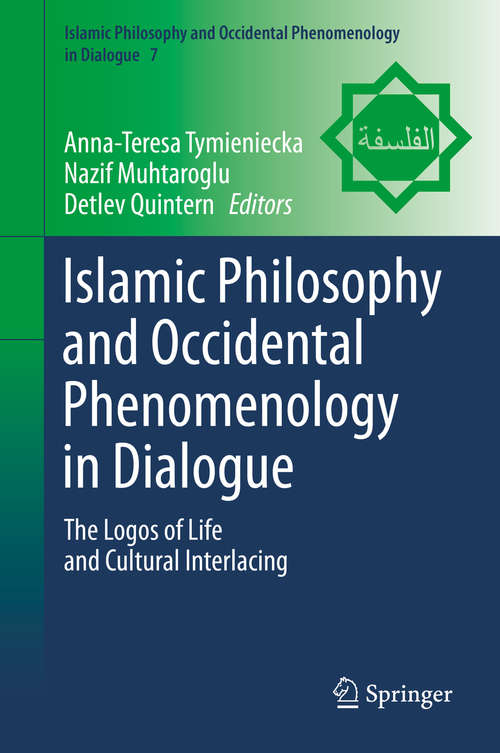 Book cover of Islamic Philosophy and Occidental Phenomenology in Dialogue