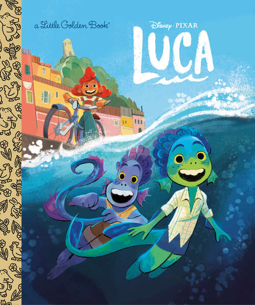 Book cover of Disney/Pixar Luca Little Golden Book (Little Golden Book)
