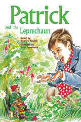 Book cover of Patrick and the Leprechaun (Rigby PM Collection Ruby (Levels 27-28), Fountas & Pinnell Select Collections Grade 3 Level Q)