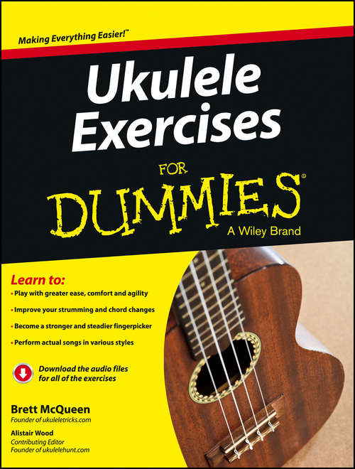 Book cover of Ukulele Exercises For Dummies