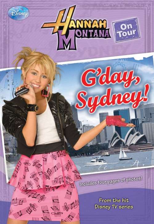 Book cover of G'day, Sydney! (Hannah Montana on Tour #2)