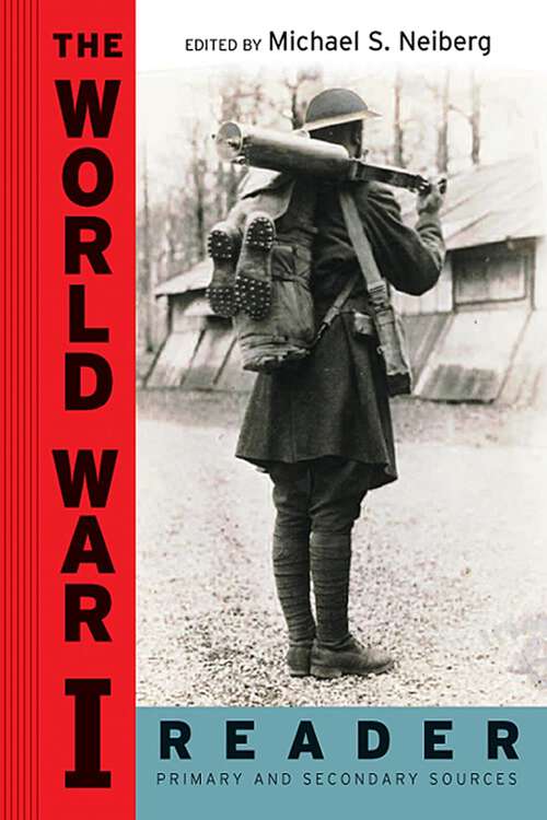 Book cover of The World War I Reader