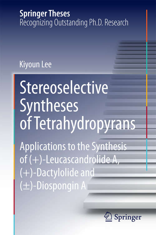 Book cover of Stereoselective Syntheses of Tetrahydropyrans