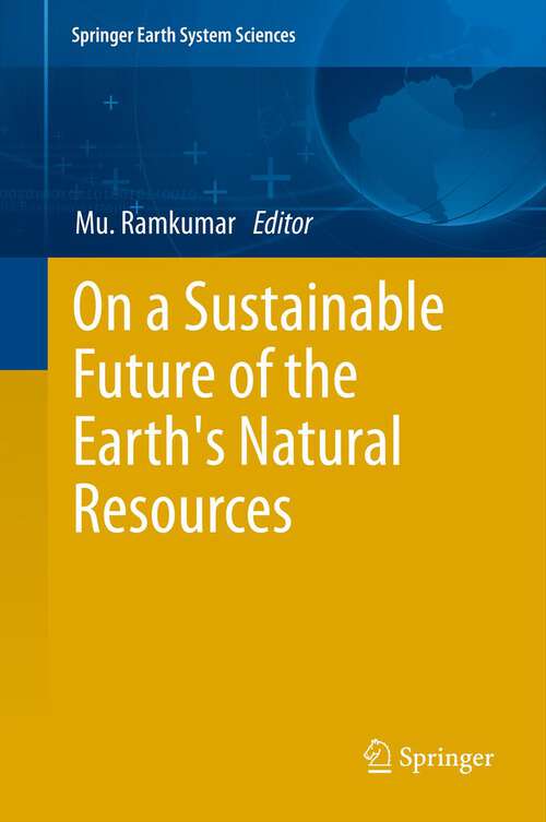 Book cover of On a Sustainable Future of the Earth's Natural Resources