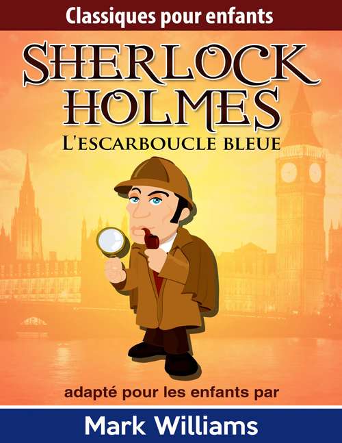 Book cover of L'escarboucle bleue