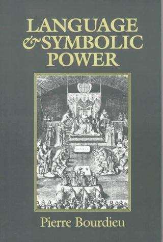 Language and Symbolic Power