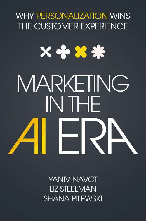 Book cover of Marketing in the AI Era