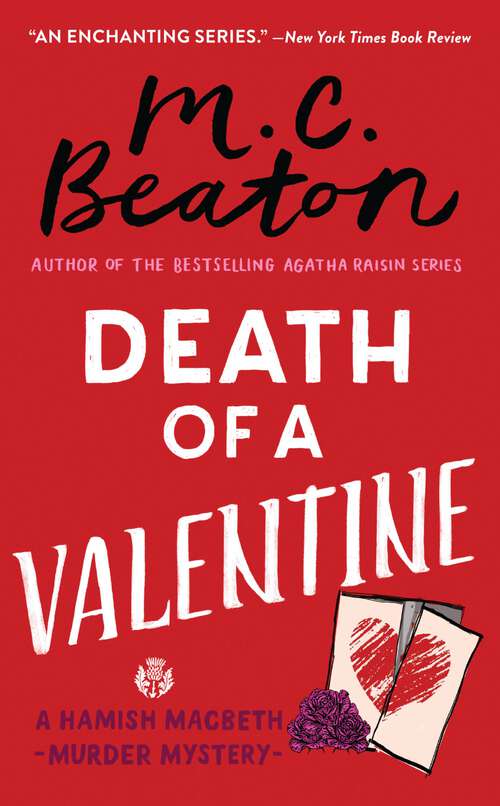 Book cover of Death of a Valentine (Hamish Macbeth Mystery #26)