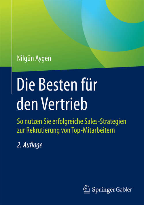 Book cover of Die Besten für den Vertrieb