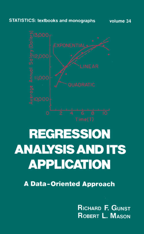 Regression Analysis and its Application: A Data-Oriented Approach (Statistics: Textbooks and Monographs #34)