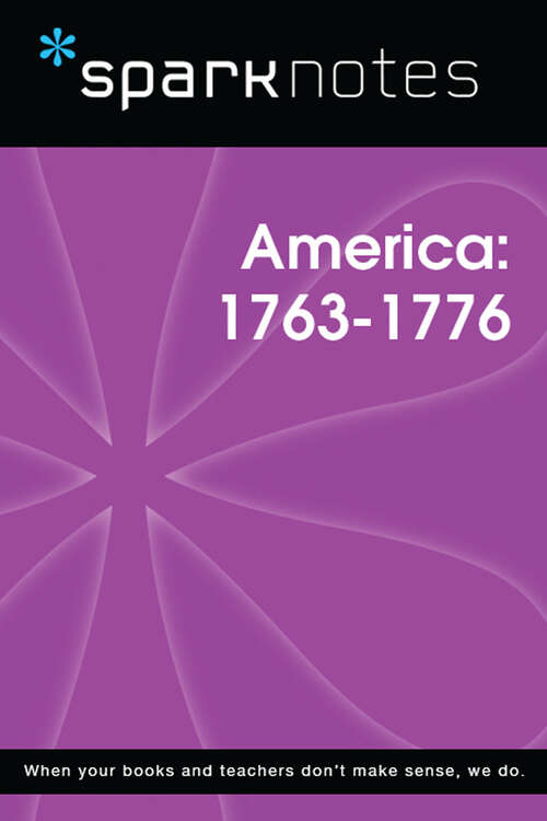 Book cover of Pre-Revolutionary America (SparkNotes History Notes)