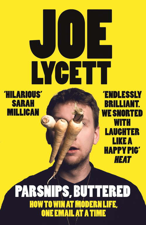 Book cover of Parsnips, Buttered: Laugh-out-loud reading from TV's funniest man