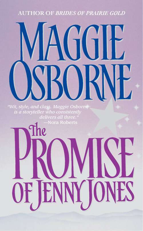 Book cover of The Promise Of Jenny Jones