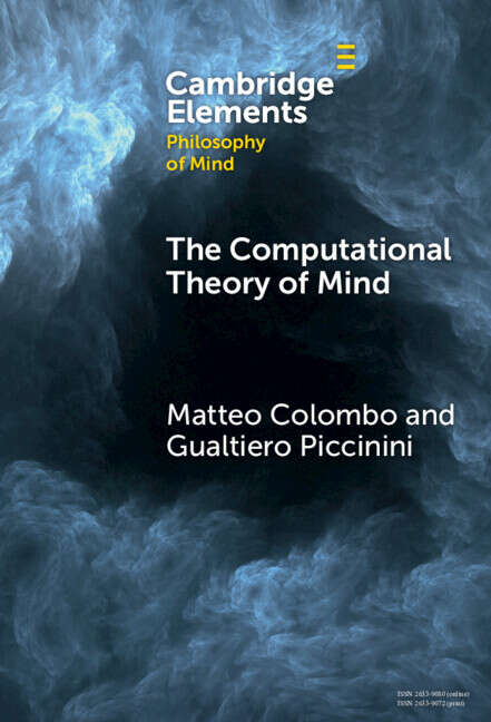 Book cover of Elements in the Philosophy of Mind: The Computational Theory of Mind