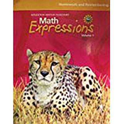 Book cover of Houghton Mifflin Math Expressions, Homework and Remembering, Volume 1