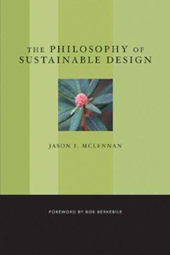 Book cover of The Philosophy Of Sustainable Design