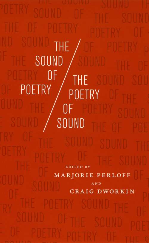 Book cover of The Sound of Poetry: The Poetry of Sound