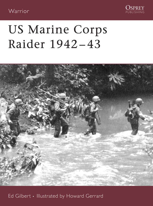 Book cover of US Marine Corps Raider 1942-43