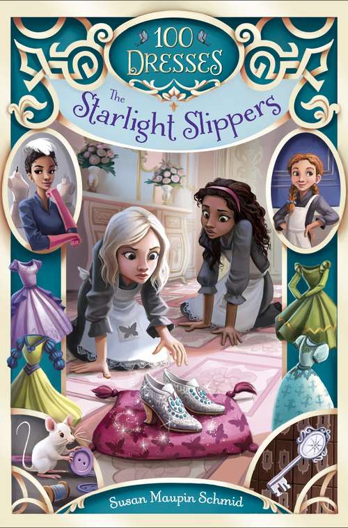 Book cover of The Starlight Slippers (100 Dresses #3)