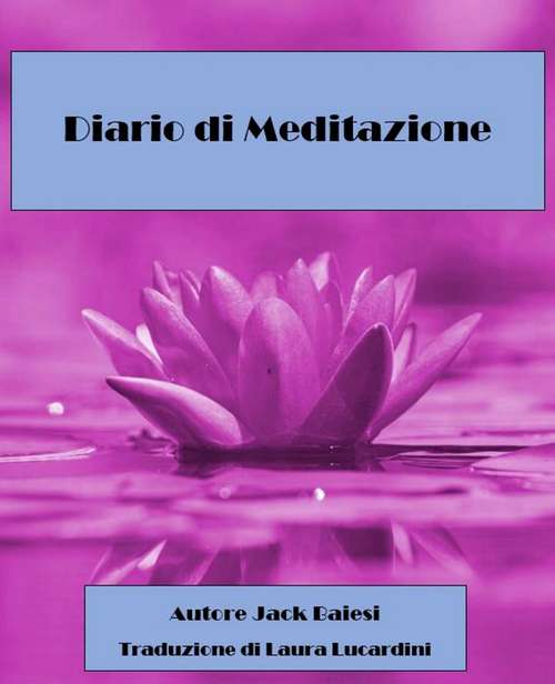 Book cover of Diario di meditazione