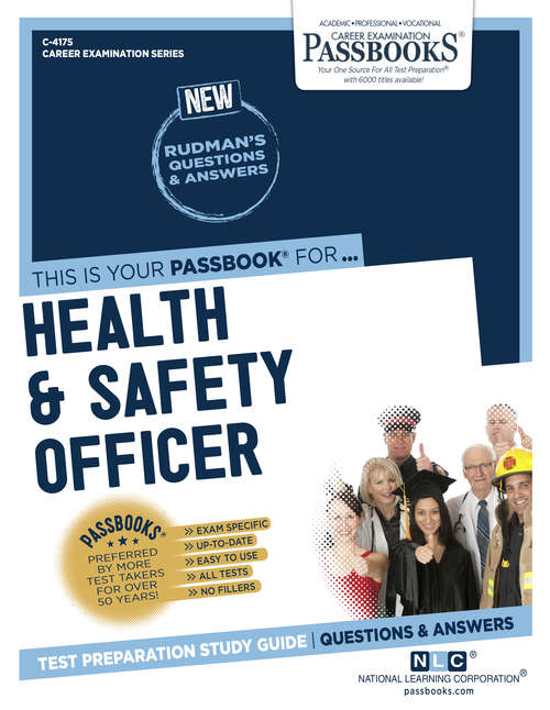 Book cover of Health and Safety Officer: Passbooks Study Guide (Career Examination Series)