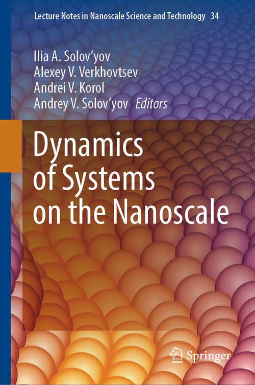 Cover image of Dynamics of Systems on the Nanoscale